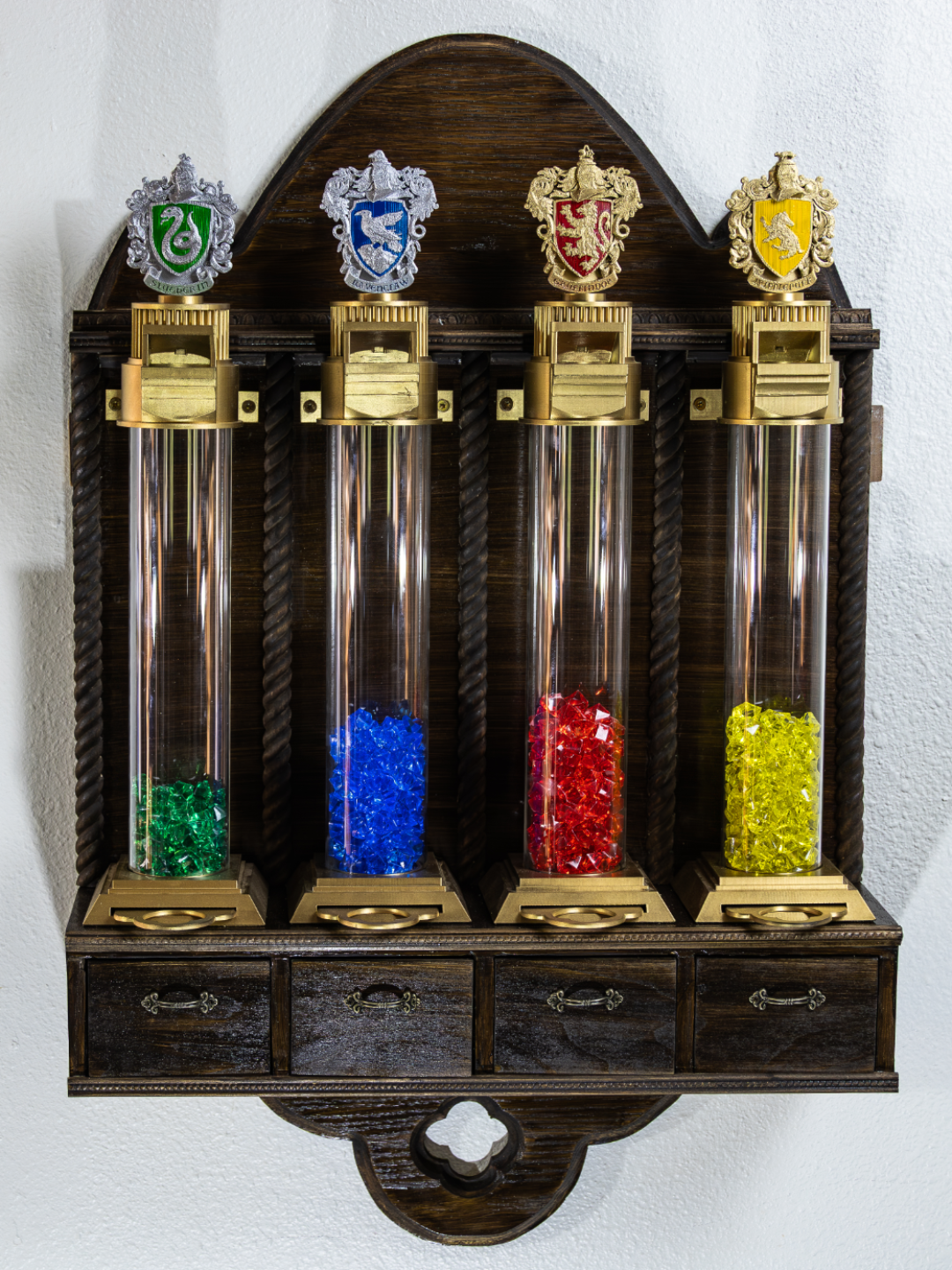 Image representing the house points in Harry Potter.